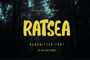 Ratsea - Handwritten Font
