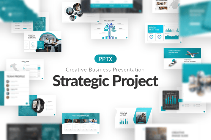Strategic Project Powerpoint Template