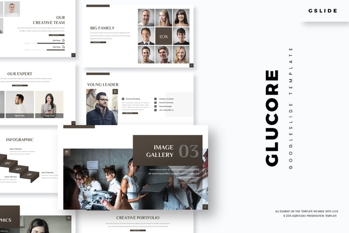 Glucore - Google Slide Template