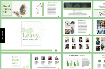 Leavy - Keynote Templates