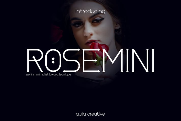 Rosemini - Modern Luxury Serif Logotype