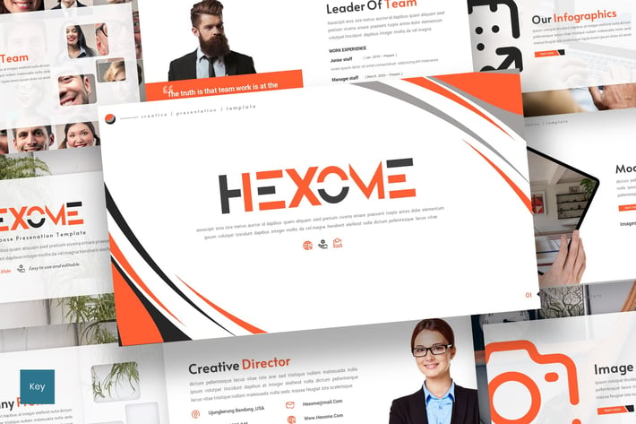 Hexome - Multipurpose Keynote Template