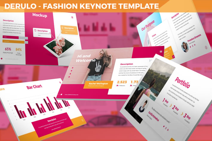 Derulo - Fashion Keynote Template