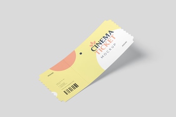 Event Ticket Mockups