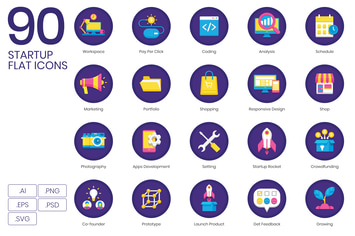 Startup Icons