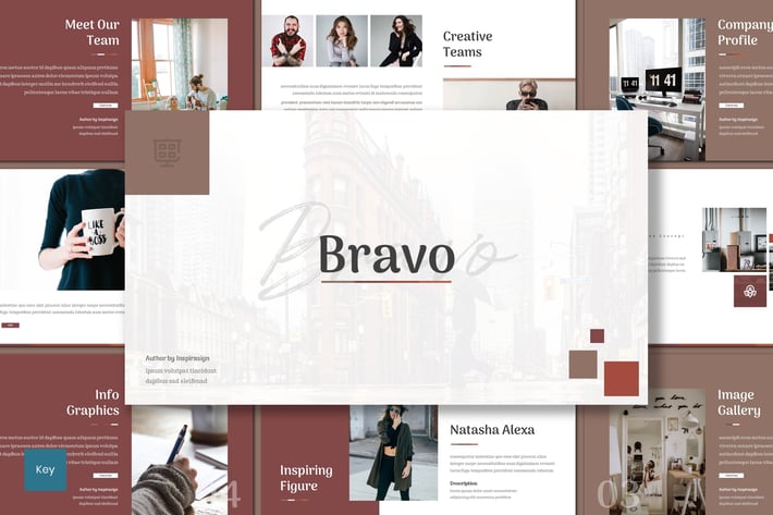 Bravo - Creative Keynote Template