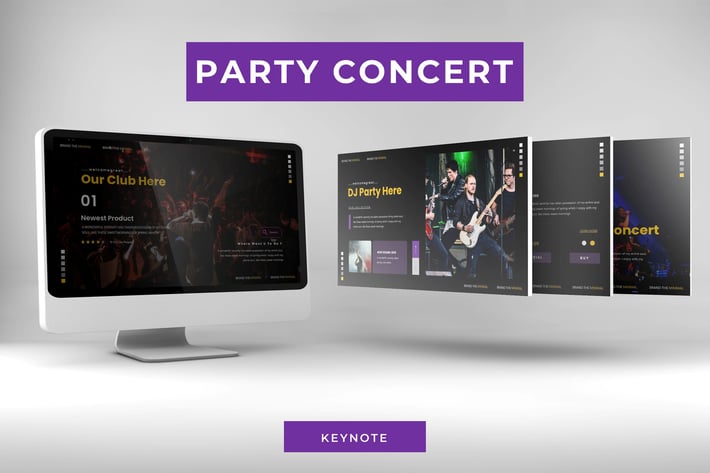 Party Concert  - Keynote Template