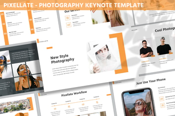 Pixelatte - Photography Keynote Template