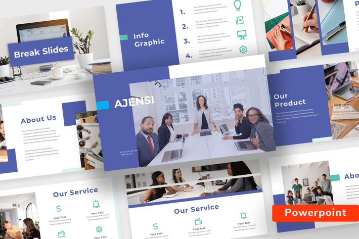 Ajensi - Presentation Template Keynote