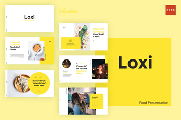 Loxi - Food Powerpoint Presentation Template