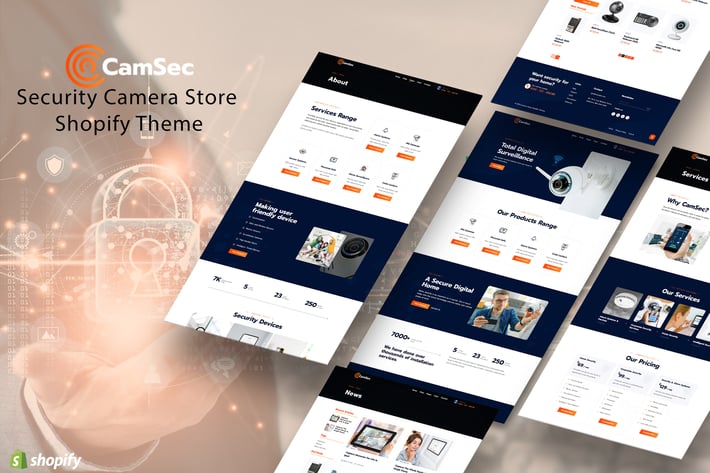  Camsec - Automation, CCTV Camera Shopify Store 