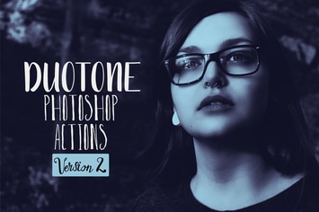 Duotone Photoshop Actions Vol. 2