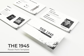 The 1945 - PowerPoint Template