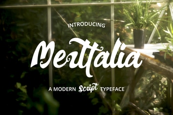 Merttalia Modern Script Font