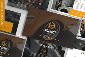 Voznost - Automotive Google Slide Template