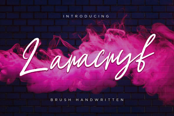 Laracryf Brush Business Font