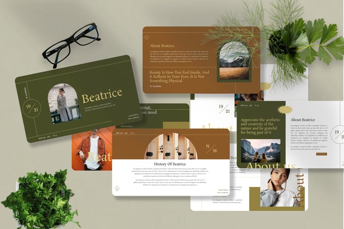 Beatrice - Fashion Powerpoint Template