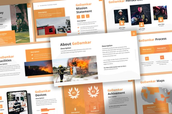 GoDamkar - Fire Fighter Keynote Template