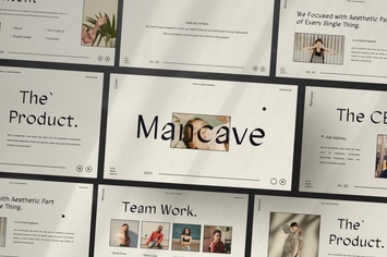 Mancave - Brand Lookbook Fashion