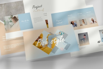 Fish style Keynote Templates