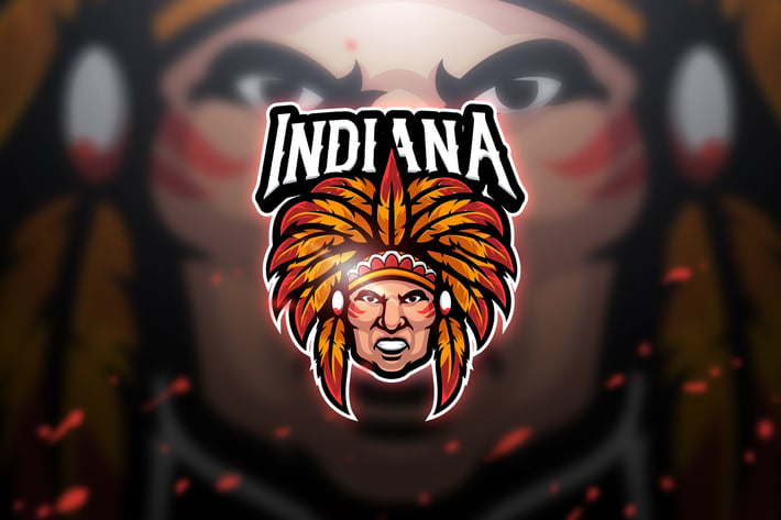 Indian - Mascot & Esport Logo