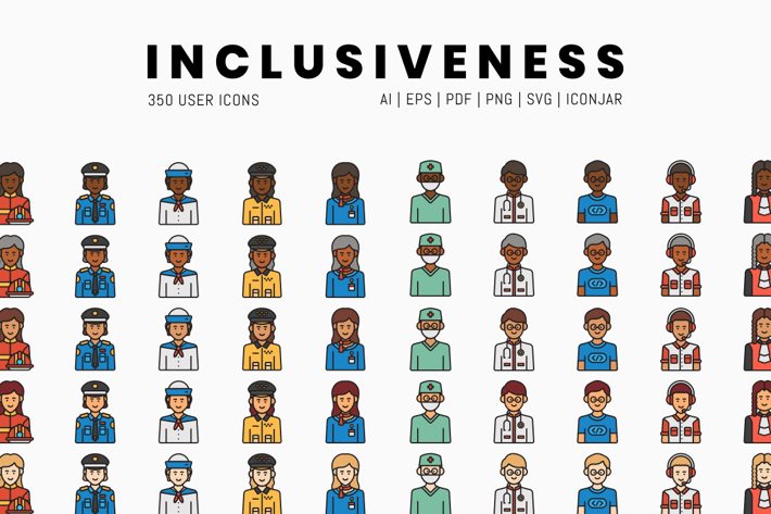 Inclusiveness Icons