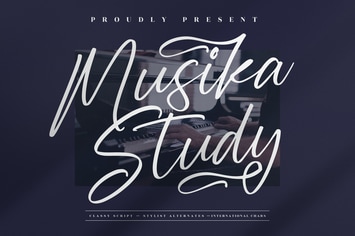 Musika Study Classy Script Font