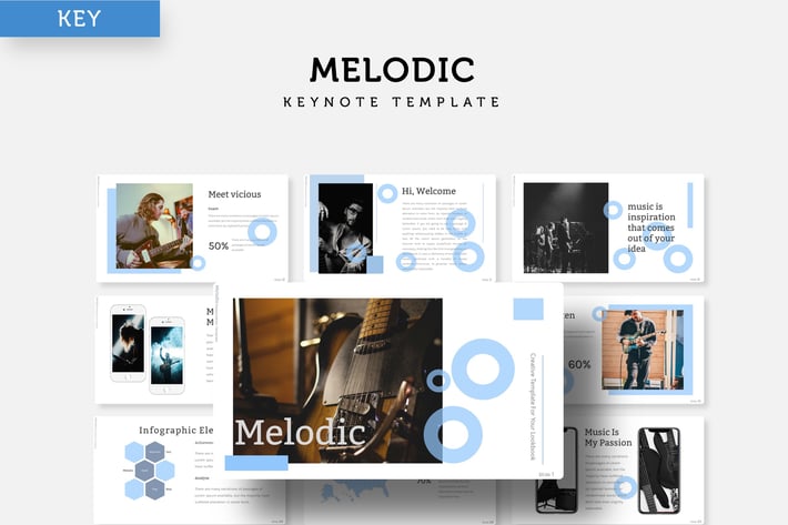 Melodic - Keynote Template
