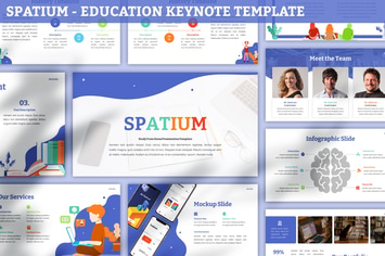 Spatium - Education Keynote Template