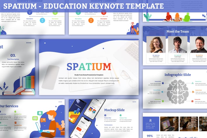 Spatium - Education Keynote Template