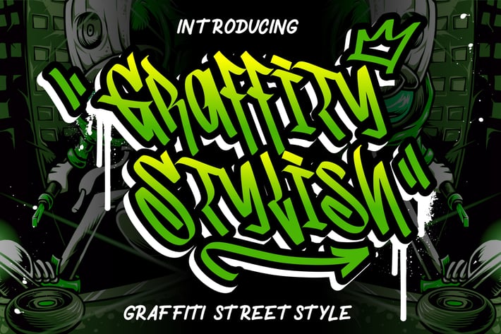 Graffity Stylish Graffiti Street Style