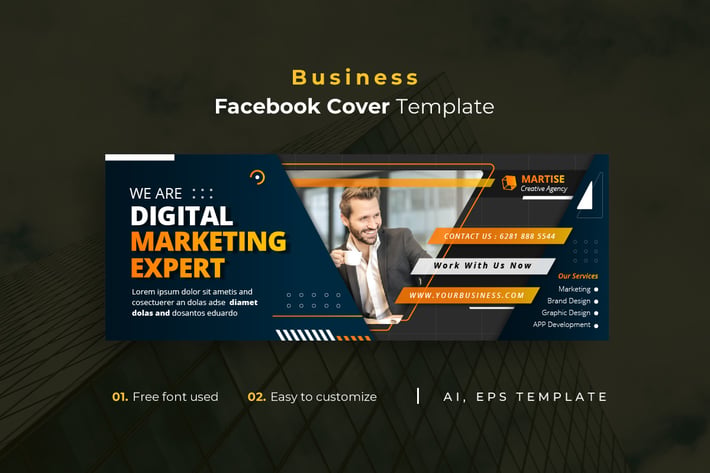 Business r11 Facebook Cover Template