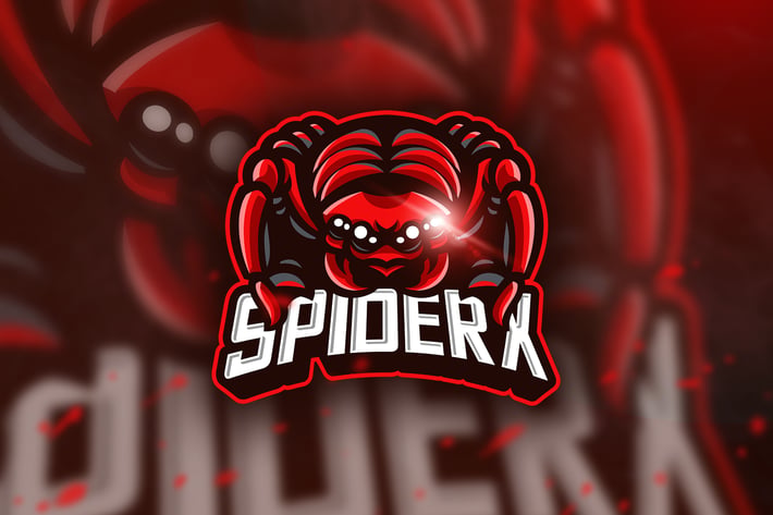 Spiderx - Mascot & Esport Logo