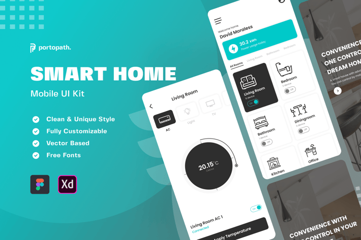 Smarthome App - Mobile Kit