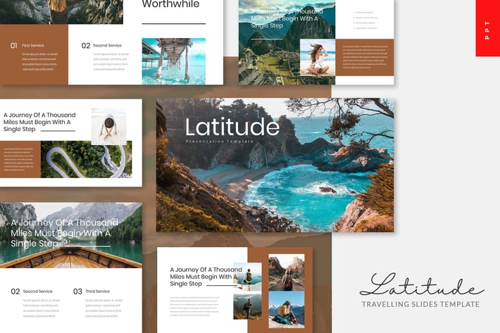 Latitude - Travelling Powerpoint Template