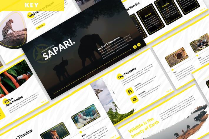 Sapari - Business Keynote Template