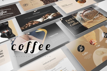 coffee Keynote Templates