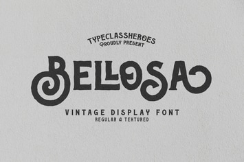 Bellosa Display Font