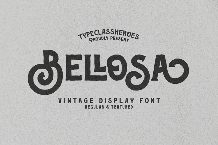 Bellosa Display Font