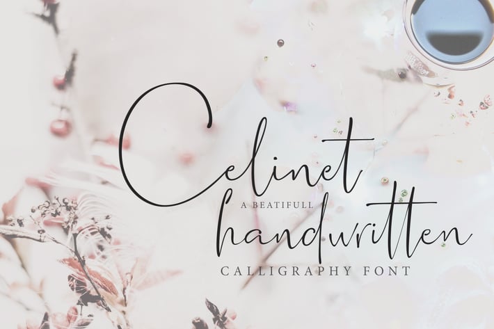 Celinet / Script Font