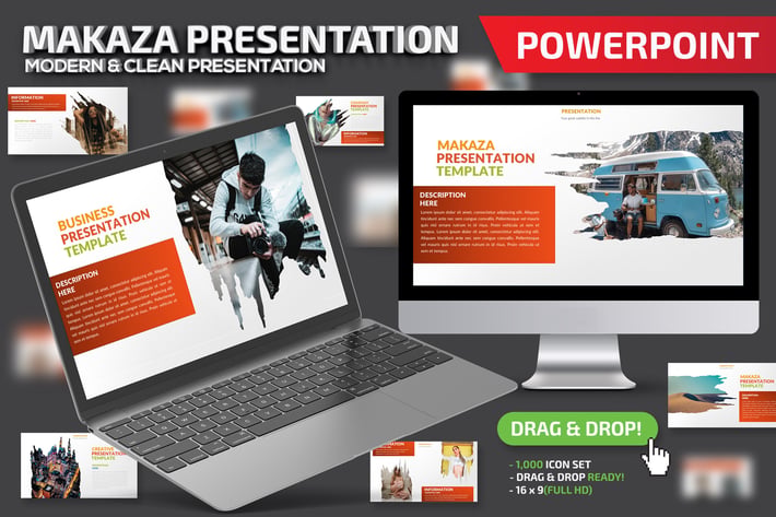 Makaza Powerpoint Presentation Template
