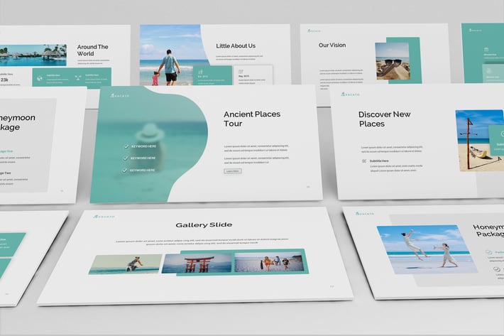 Vacato Travel Keynote Presentation Template