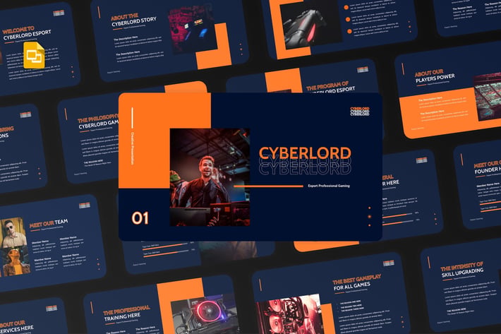 Cyberlord - Esport Gaming Keynote Template