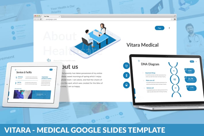Vitara - Medical Google Slides Template