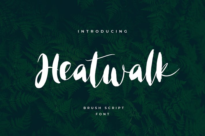 Heatwalk Script Handwritten Font
