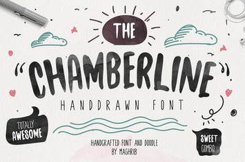 Chamberline and Doodle vector