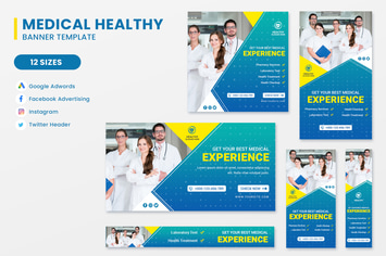 Medical Banner Set Template