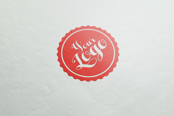 Paper Logo Mockup 004