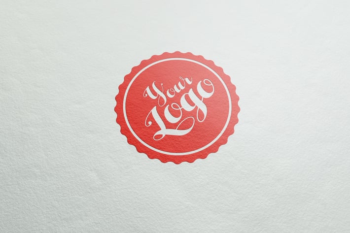 Paper Logo Mockup 004