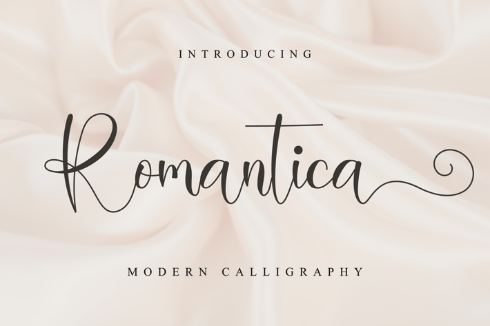 Romantica - Wedding Font